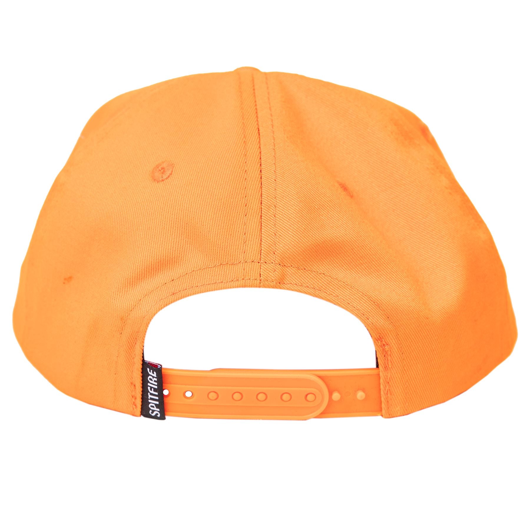 Orange Classic 87' Swirl Spitfire Snapback Hat Back