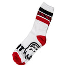 Spitfire Banned Classic Crew Socks - White/Red/Black