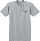 Silver Basic Pigeon AntiHero Skateboards T-Shirt
