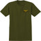Military Green Basic Chest Eagle AntiHero T-Shirt