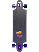 Purple Ocean Lovers 36" Dusters Complete Longboard Top