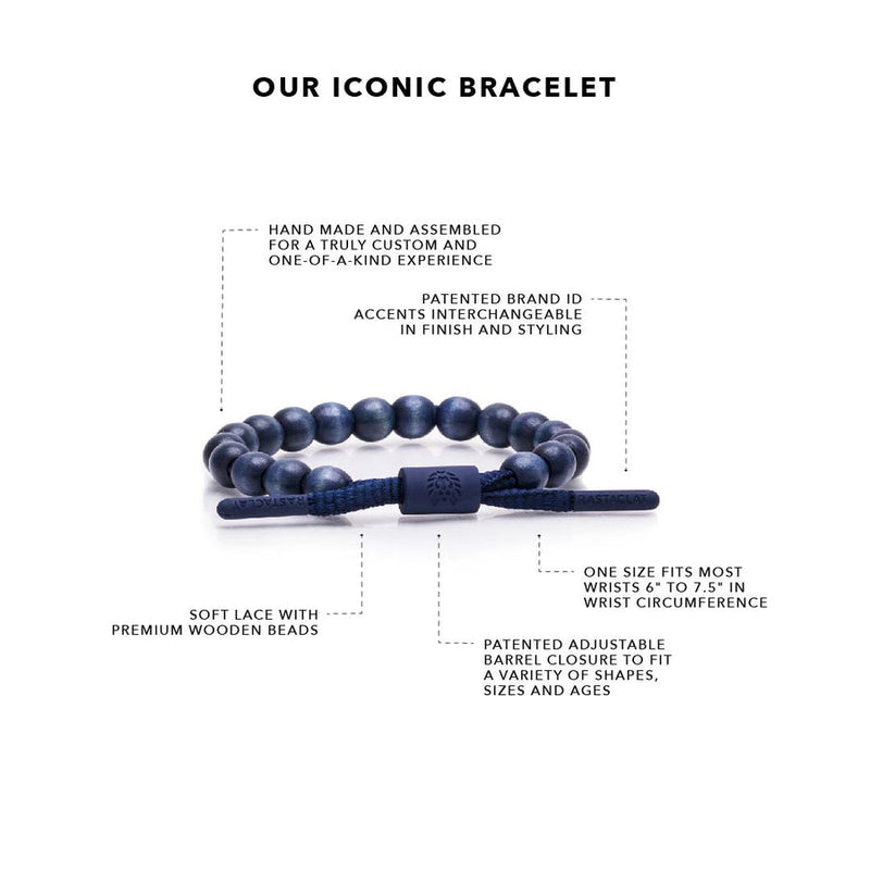 Courageous Rastaclat Wood Bead Bracelet