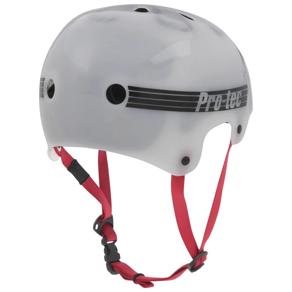 Pro-Tec The Bucky Skate Helmet- Translucent White