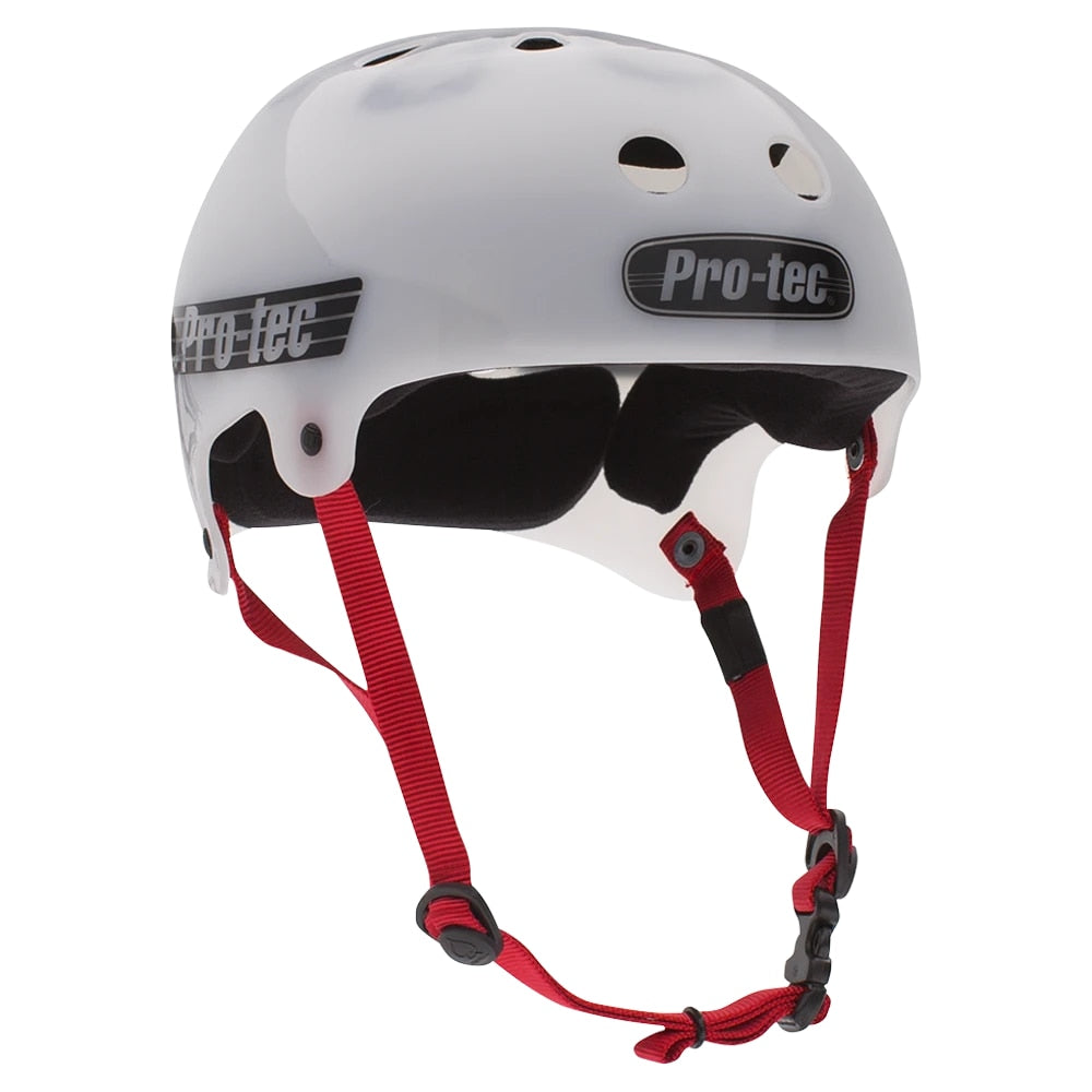 Pro-Tec The Bucky Skate Helmet- Translucent White