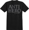 Antihero Skateboards Black Hero Pocket Tee - Black/Reflective