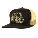 Antihero Blackhero Outline Trucker Hat - Black/Gold