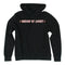 Independent Bar/Cross Regular Pullover hoodie- Black