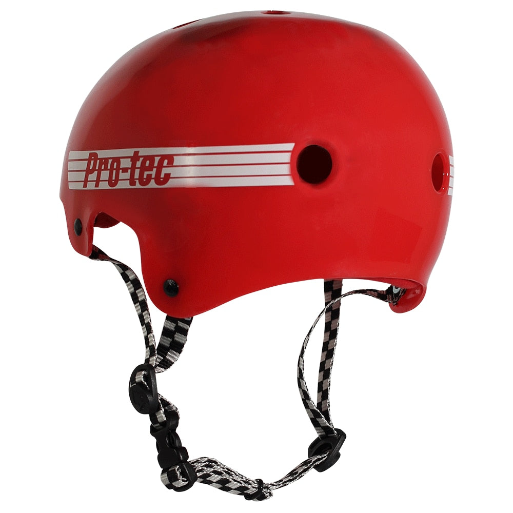 Pro-Tec The Bucky Skate Helmet- Gloss Red