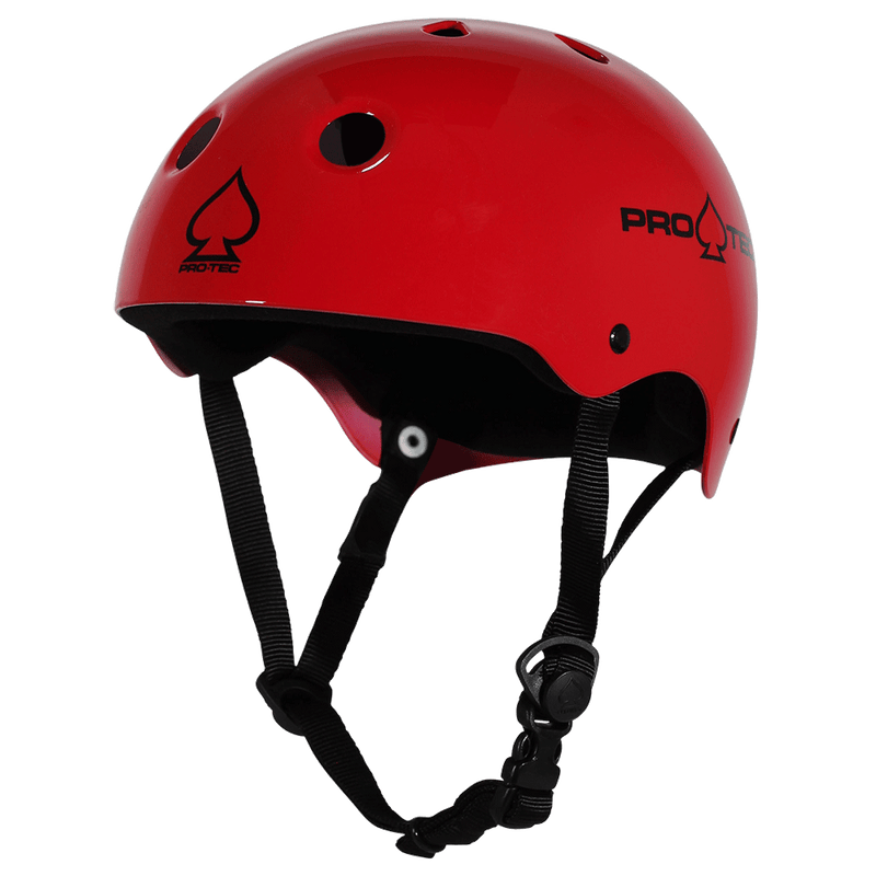 Pro-Tec Classic Skate Helmet- Gloss Red