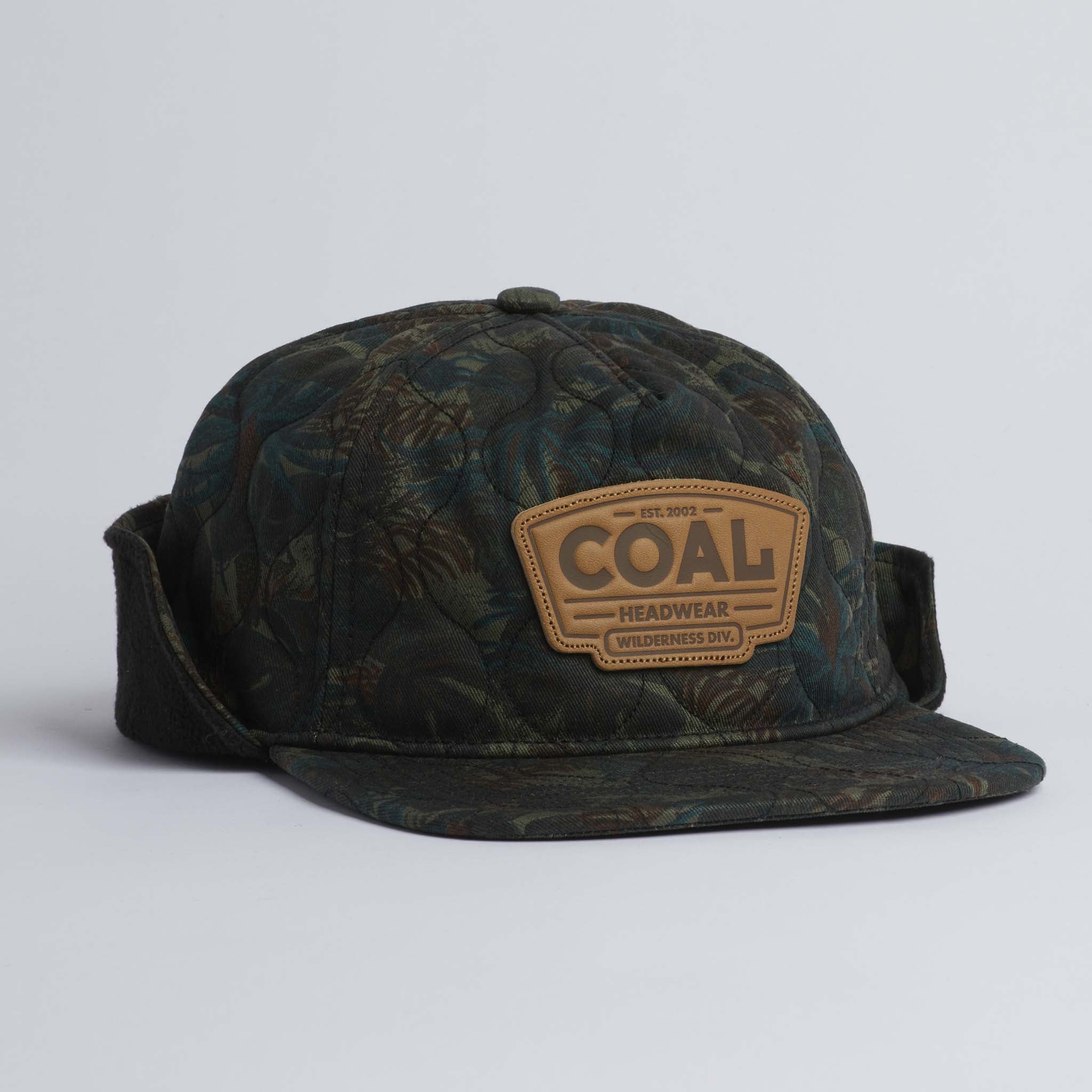 Camo Quilted Earflap Cummins Coal Hat