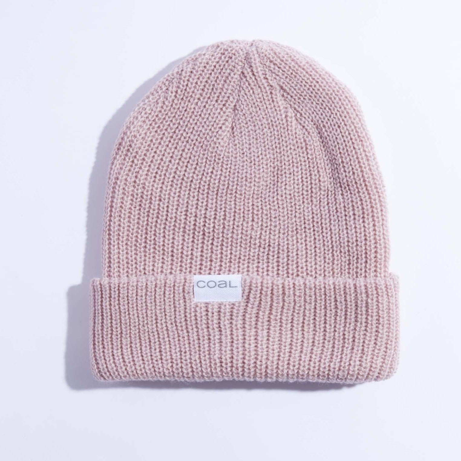 Dusty Rose The Stanley Soft Cuff Coal Beanie