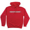 Independent Bar/Cross Regular Pullover hoodie - Red