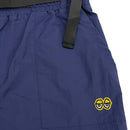 Navy Eyes Krooked Nylon Shorts Detail