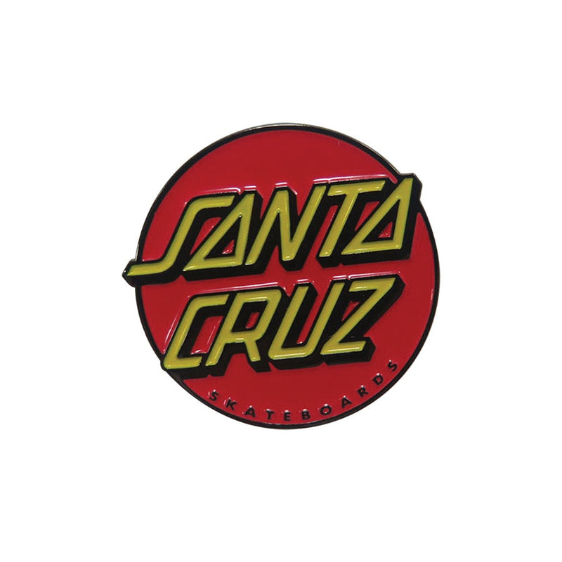 Santa Cruz Classic Dot Push Back Pin