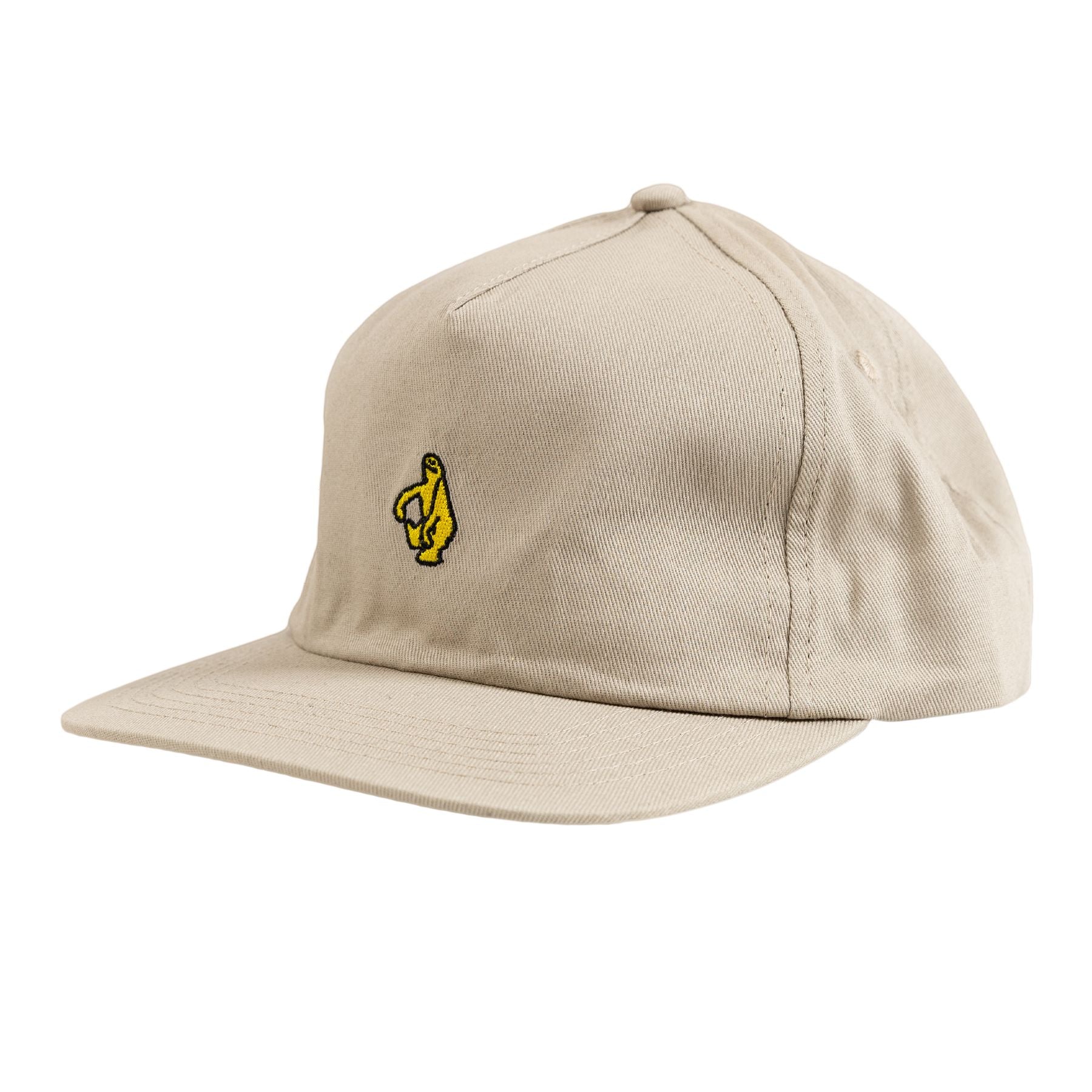 Natural/Gold Shmoo Krooked Snapback Hat
