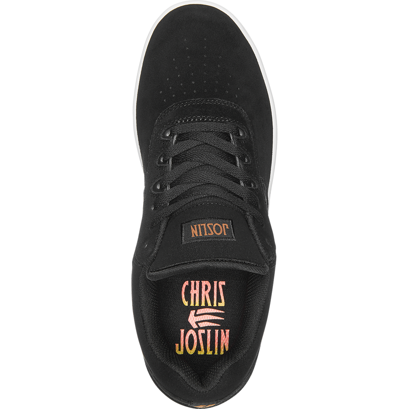 Black/Tan Chris Joslin Etnies Skateboarding Shoe Top