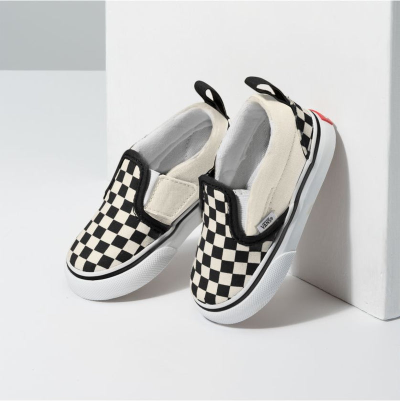 Checkerboard Toddler Slip-On Vans Shoes