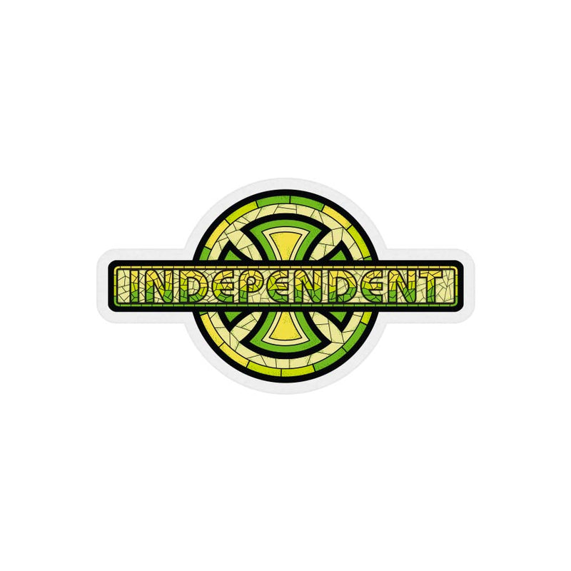 Stained Glass Independent Truck Co Skateboard Sticker
