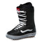 Black/White Invado OG Vans Snowboarding Boots Side