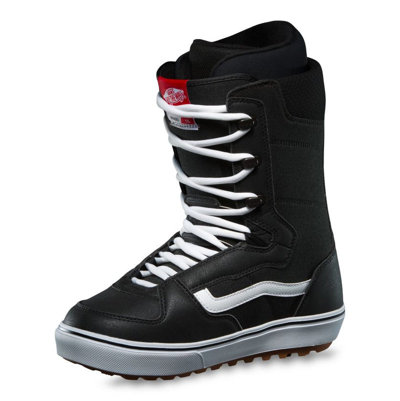 Black/White Invado OG Vans Snowboarding Boots Side