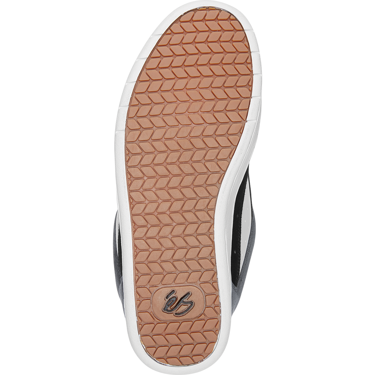 Black/Silver OG Accel eS Skateboarding shoe Bottom