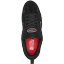Black/White Quattro eS Skateboarding Shoe Top