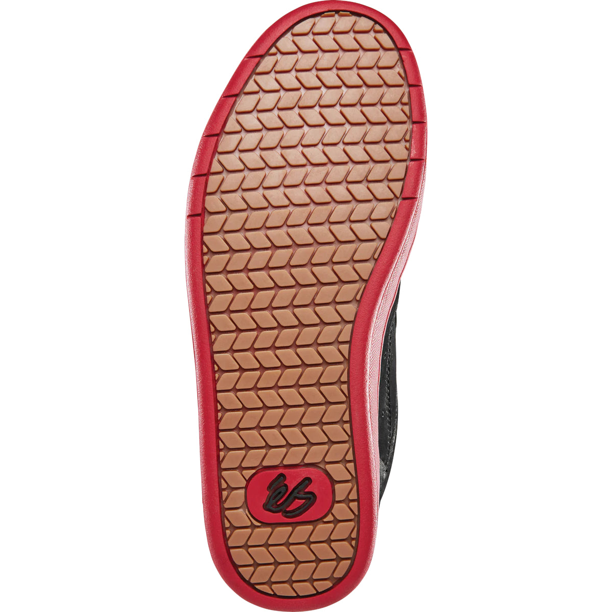 Black/Red TJ Rogers Accel OG Plus eS Skateboard Shoe Bottom