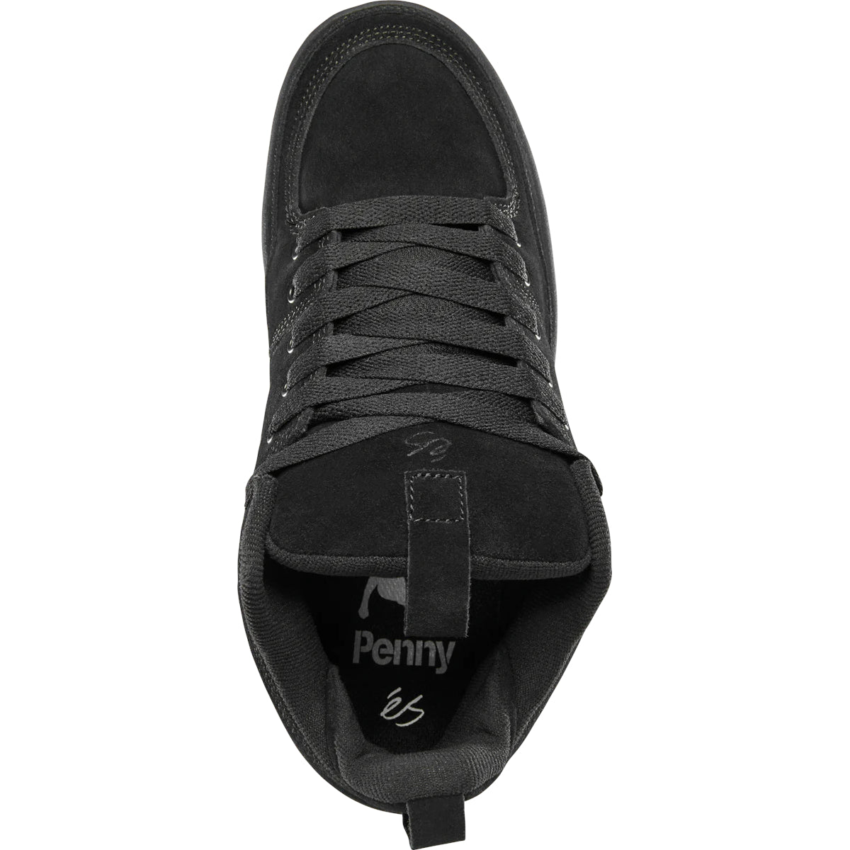 Black Penny 2 eS Skateboarding Shoe Top