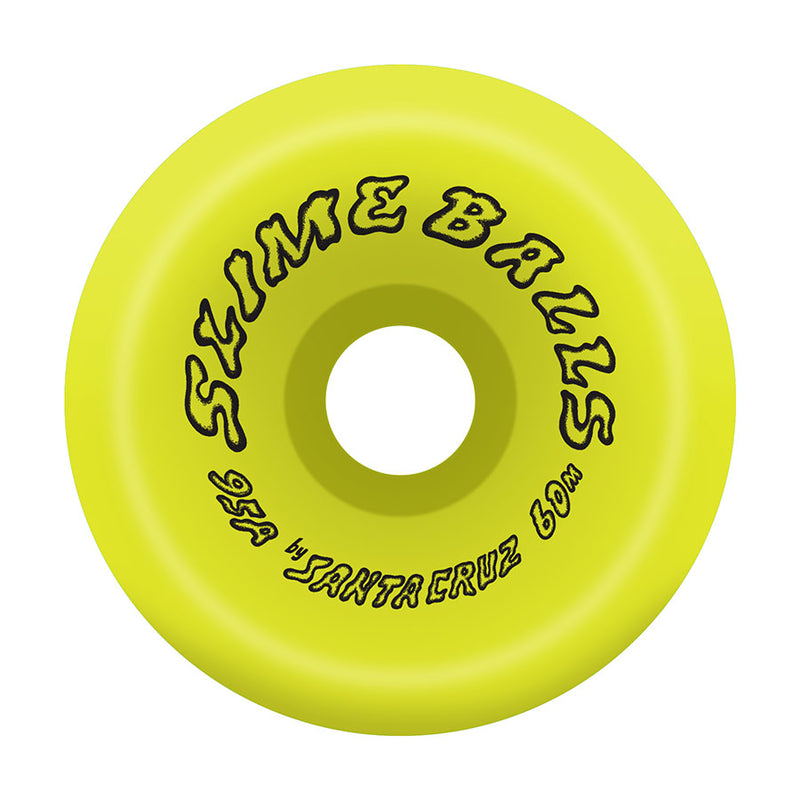 neon Yellow 95a Scudwads Vomits Slime Balls Skateboard Wheels