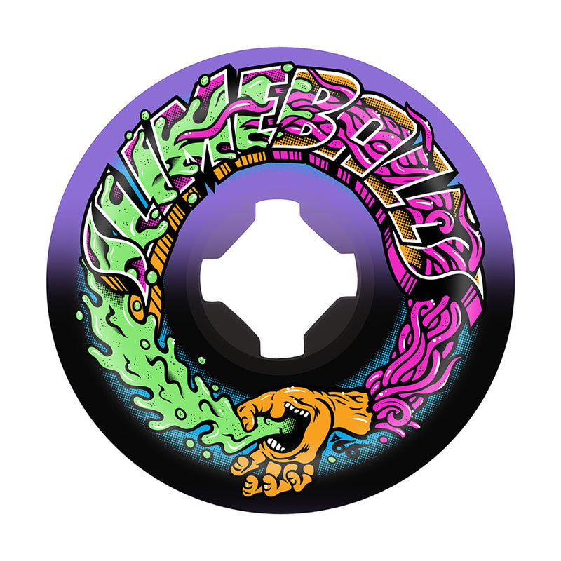 99a Greetings Black/Purple Slime Balls Speed Balls Skateboard Wheels