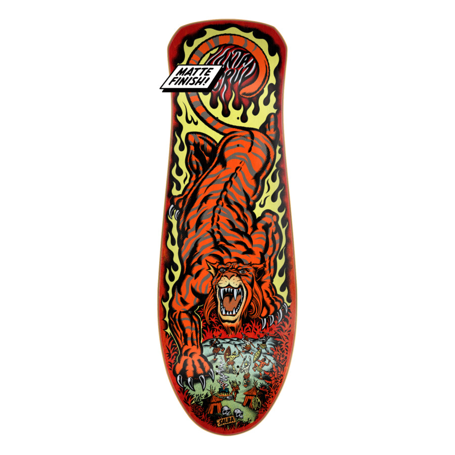 Salba Tiger Reissue Santa Cruz Skateboard Deck