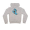 Grey Heather Kids Screaming Hand Santa Cruz Hoodie Back