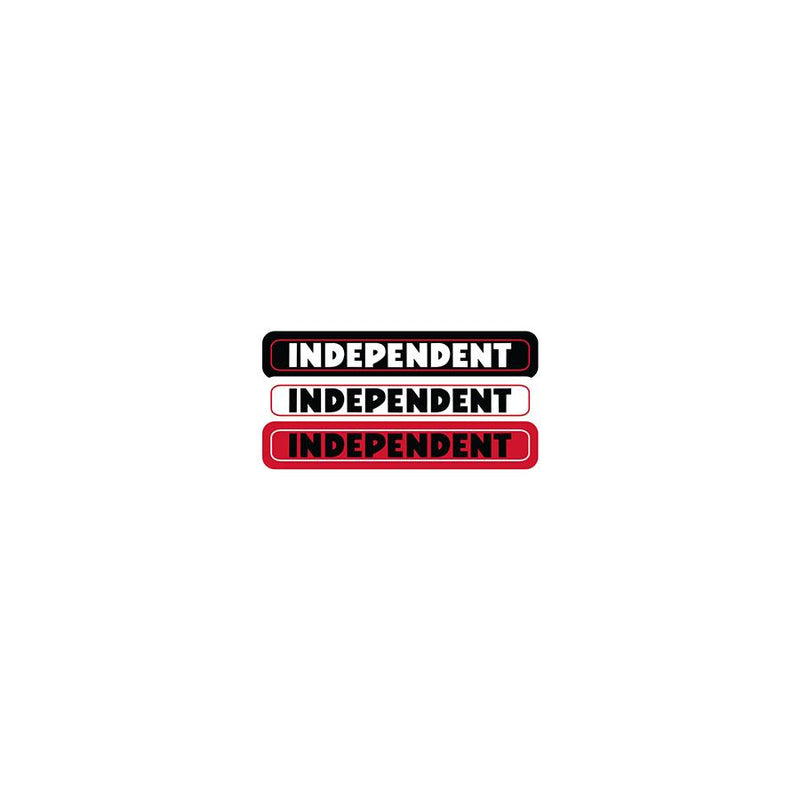2" Bar Logo Independent Trucks Skateboard Sticker