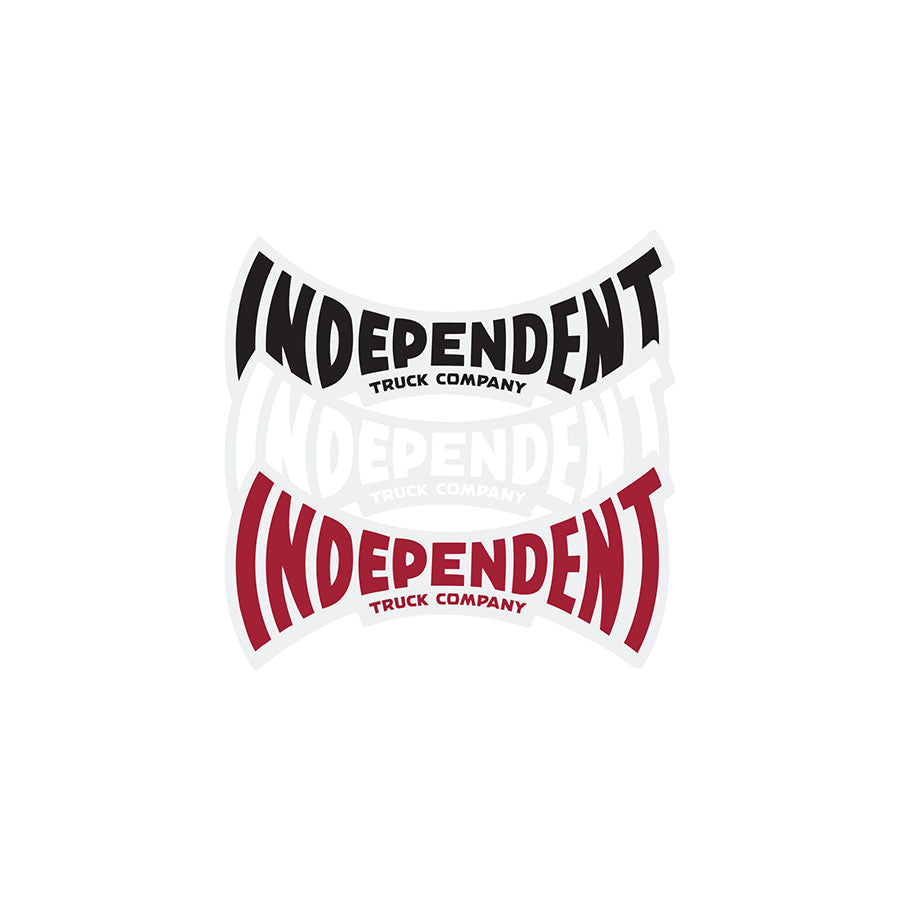 Independent ITC Span Single Skateboard Sticker