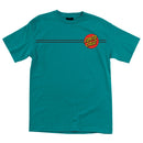 Teal Classic Dot Santa Cruz T-Shirt