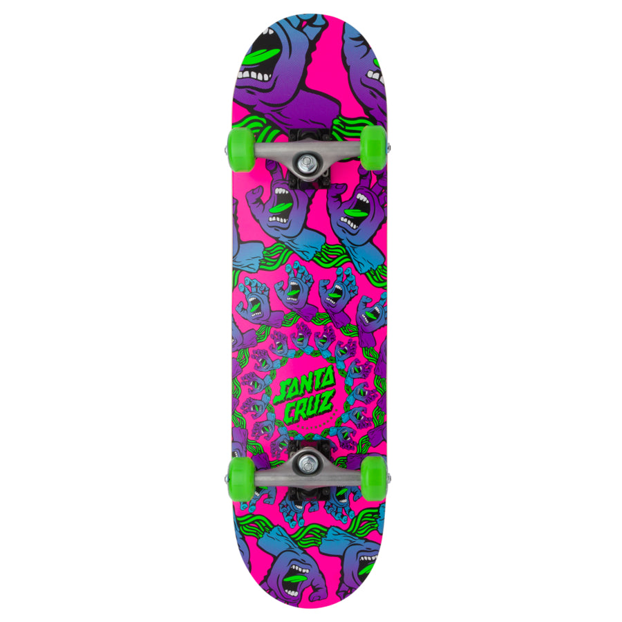 Santa Cruz Mandala Hand Complete Skateboard - Mini