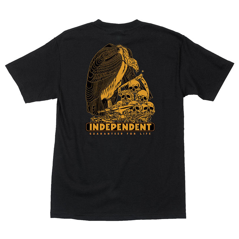Black GFL Boneyard Independent Trucks T-Shirt Back