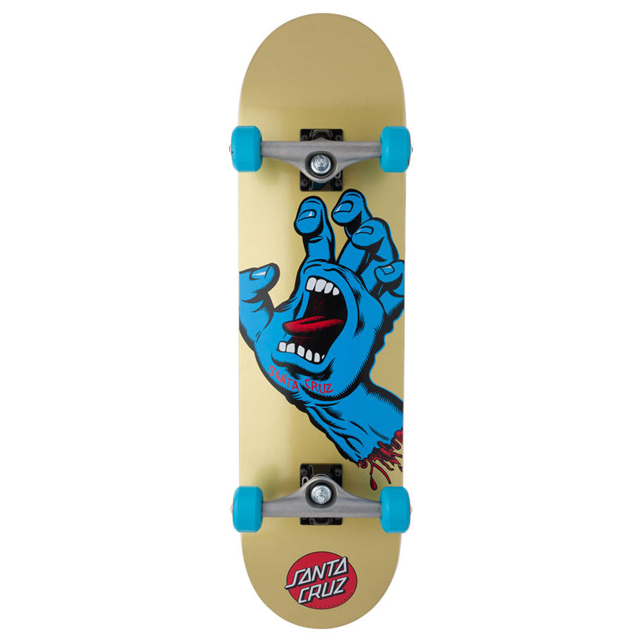 Large Screaming Hand Santa Cruz Complete Skateboard