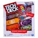 6-pack Real Skateboards World Edition Tech Deck Bonus Pack
