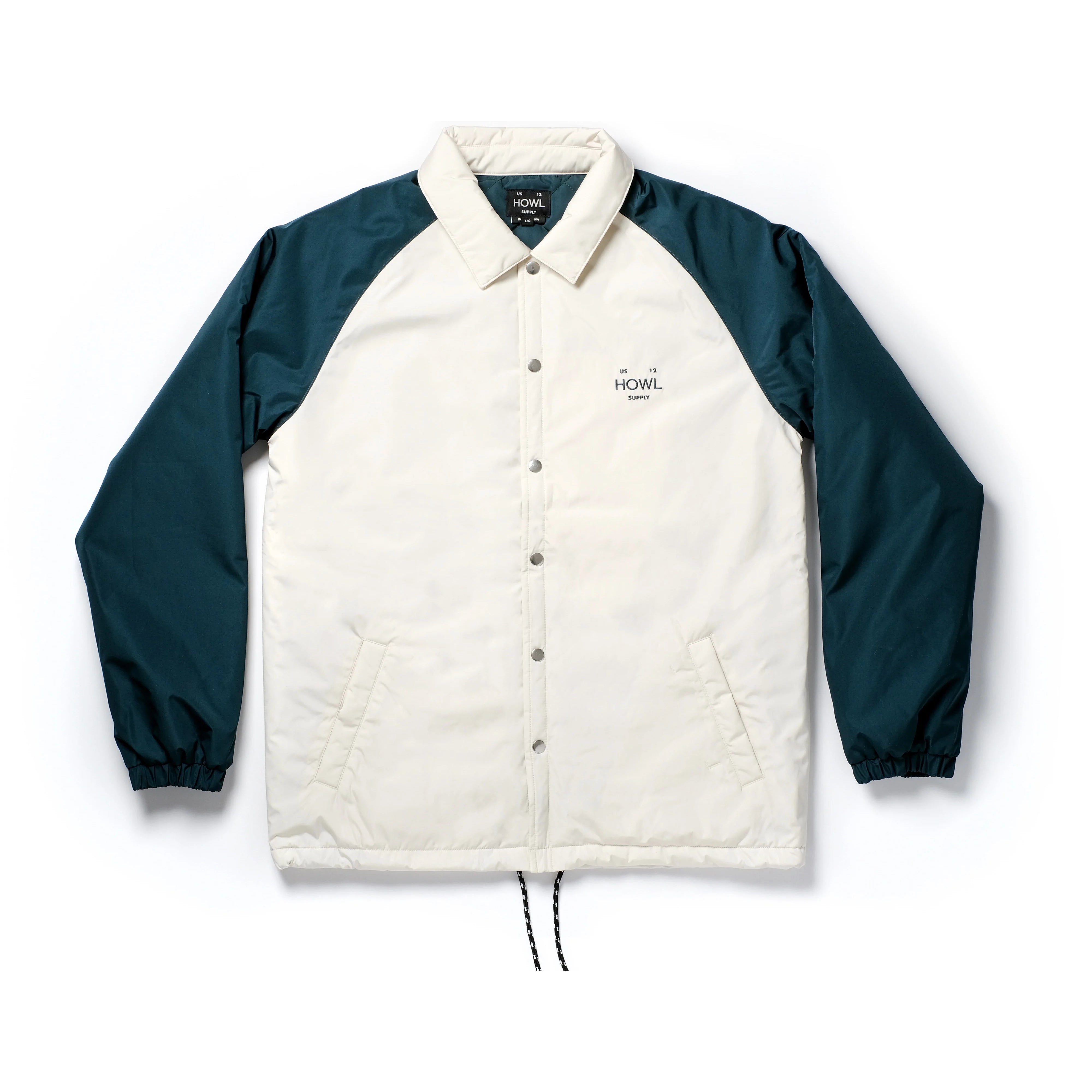 Howl Premium Coaches Jacket - Off White