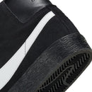 Black Zoom Blazer Mid Nike SB Skateboard Shoe Detail