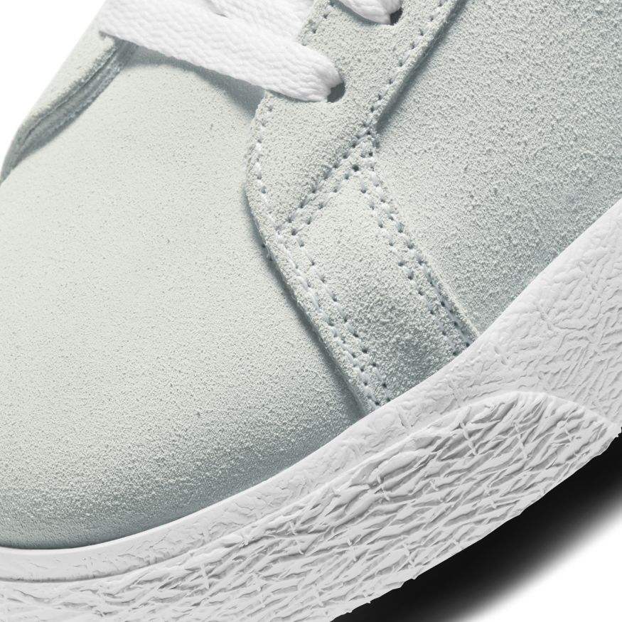 Photon Dust Blazer Mid Nike SB Skateboarding Shoe Detail