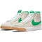White/Lucky Green Blazer Mid Nike SB Skateboarding Shoe Front