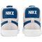 White/Court Blue Blazer Mid Nike SB Skateboarding Shoe Back