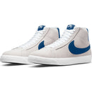 White/Court Blue Blazer Mid Nike SB Skateboarding Shoe Front