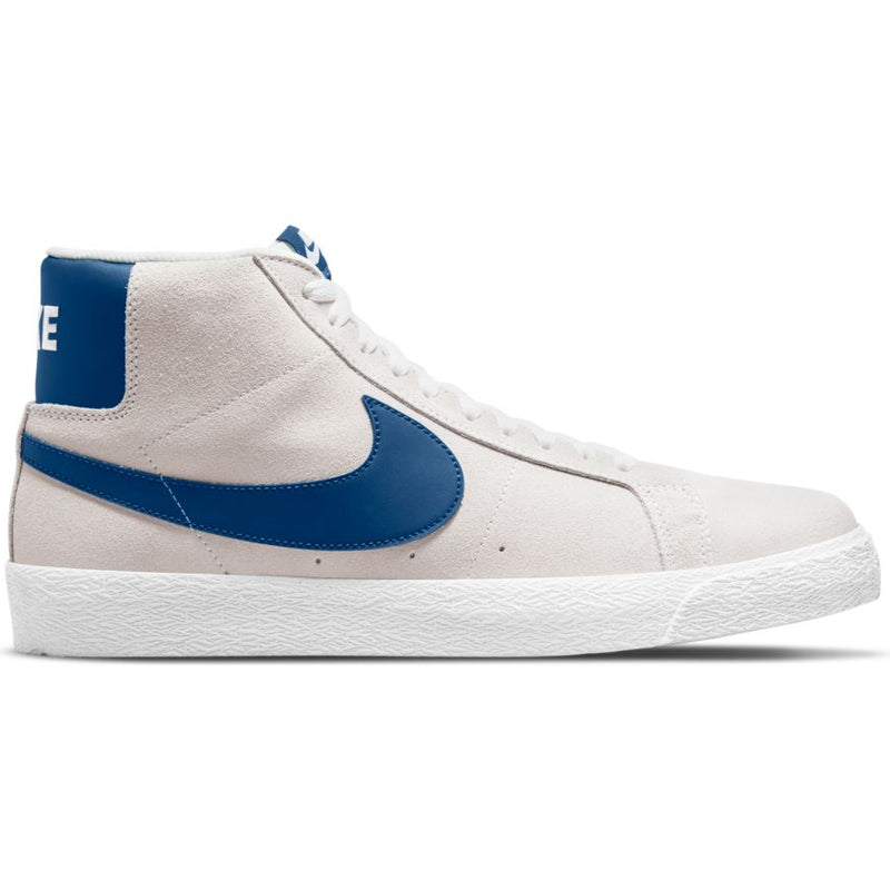 White/Court Blue Blazer Mid Nike SB Skateboarding Shoe