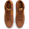 Pecan Blazer Mid Nike SB Skateboarding Shoe Top