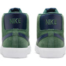 Noble Green Blazer Mid Nike SB Skateboarding Shoe Back