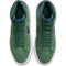 Noble Green Blazer Mid Nike SB Skateboarding Shoe Top