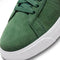 Noble Green Blazer Mid Nike SB Skateboarding Shoe Detail